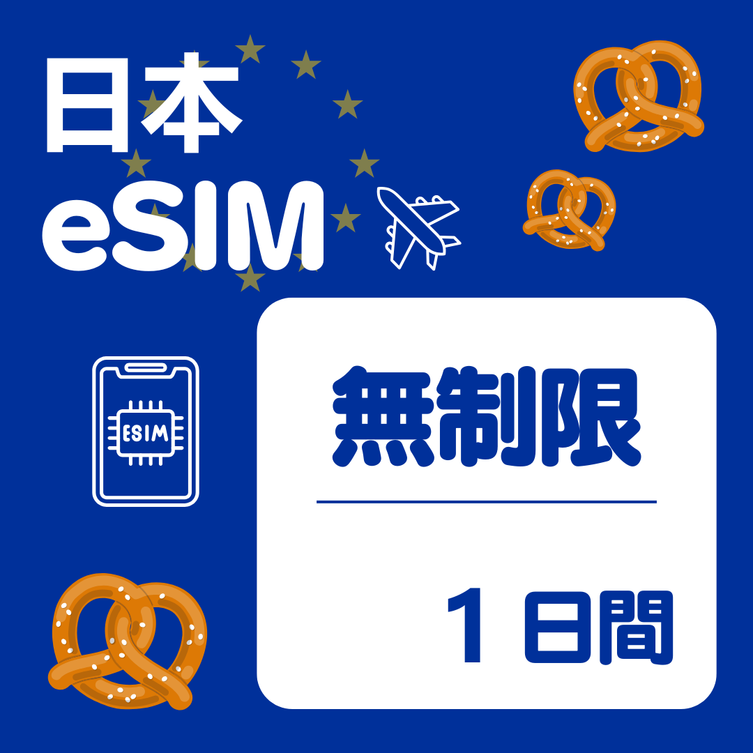 日本 1日間 eSIM
